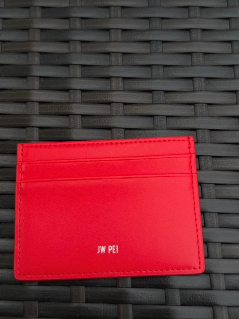 JW PEI Red Slim Card Sleeve